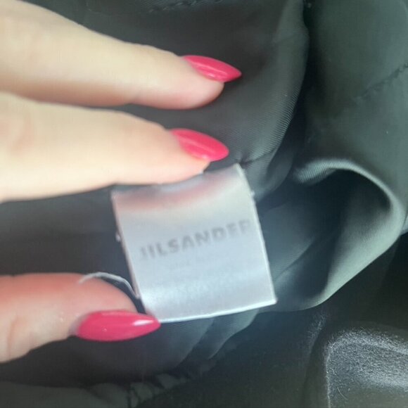 JILSANDER WOOL Cashmere Coat BLAZER Jacket made in Italy size 38 - Picture 11 of 12